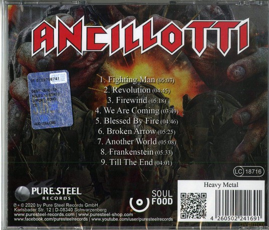 Ancilloti: Hell On Earth [CD]