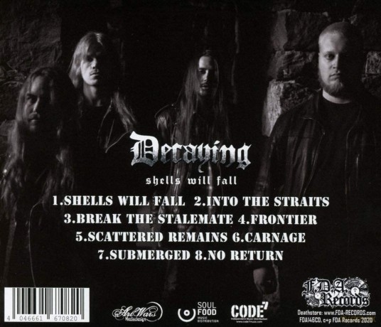 Decaying: Shells Will Fall [CD]