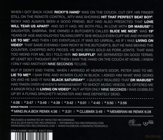 Nine Seconds: That Perfect Beat Will Tear Us Apart [CD]