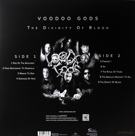 Voodoo Gods: The Divinity Of Blood [Winyl]