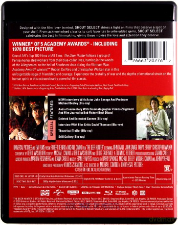 The Deer Hunter (Łowca jeleni) [Blu-Ray 4K]+[Blu-Ray]