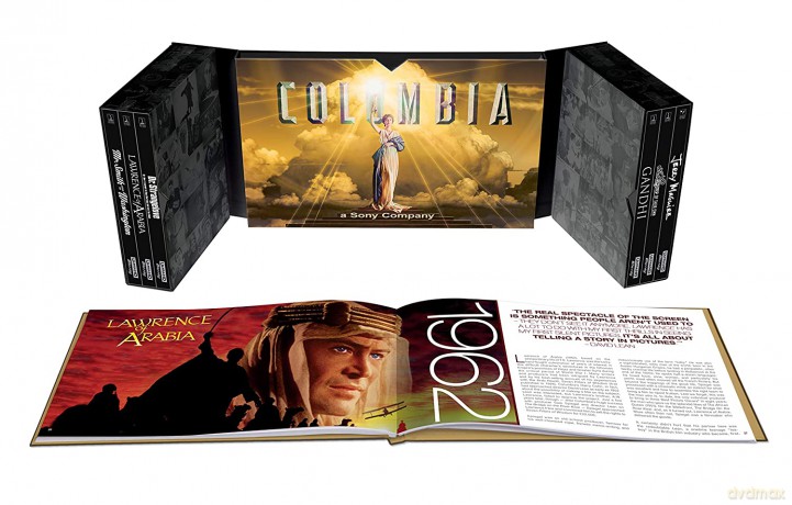 Columbia Classics Collection: Volume 1: (Mr. Smith Goes to Washington / Lawrence z Arabii / Dr. Strangelove / Gandhi / Ich własna liga / Jerry Maguire) [8xBlu-Ray 4K]+[8xBlu-Ray]+[DVD]