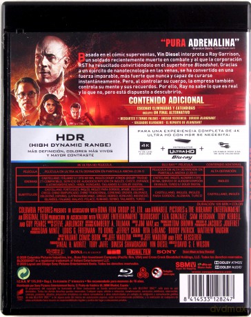 Bloodshot [Blu-Ray 4K]+[Blu-Ray]