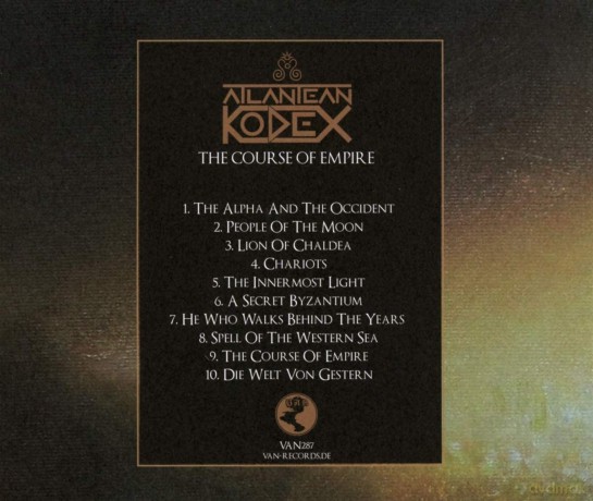 Atlantean Kodex: The Course Of Empire [CD]