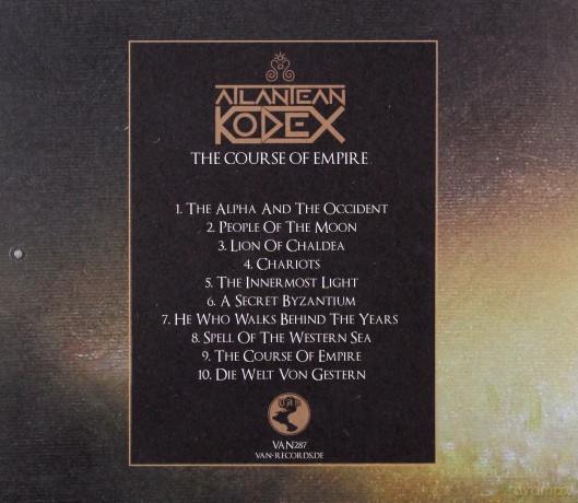 Atlantean Kodex: The Course Of Empire [CD]