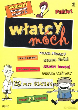 Włatcy Móch sezony 1-4 odcinki 1-54 Pakiet [10DVD]