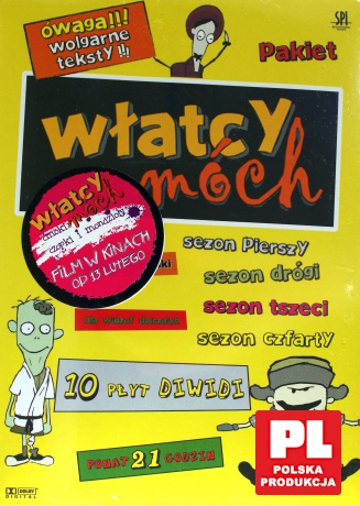Włatcy Móch sezony 1-4 odcinki 1-54 Pakiet [10DVD]