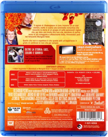 The Best Exotic Marigold Hotel [Blu-Ray]