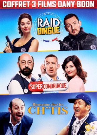 Dany Boon: R.A.I.D. Special Unit / Superchondriac / Welcome to the Sticks (Agentka specjalnej troski / Przychodzi facet do lekarza / Jeszcze dalej niż Północ) [BOX] [3DVD]