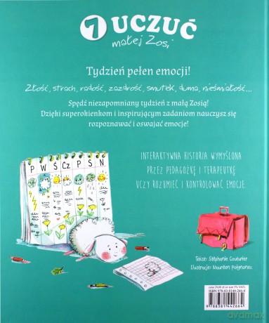 7 uczuć małej Zosi - Stéphanie Couturier [KSIĄŻKA]
