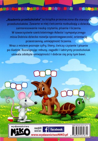 Akademia przedszkolaka - Katarzyna Siedlanowska [KSIĄŻKA]