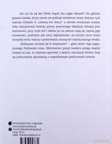 Bądź blisko - Forrest Gander [KSIĄŻKA]