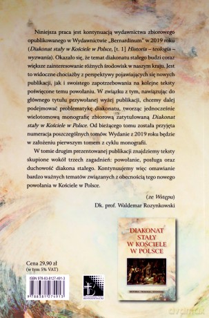 Diakonat stały w Kościele w Polsce (Tom 2) - Waldemar Rozynkowski dk. [KSIĄŻKA]