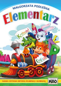 Elementarz. Nauka czytania metodą sylabową i globalną - Małgorzata Podleśna [KSIĄŻKA]