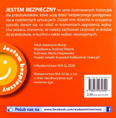 Jestem bezpieczny. Pierwsza pomoc - Katarzyna Moryc [KSIĄŻKA]