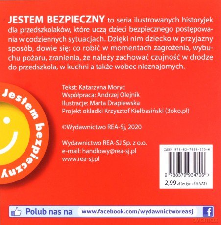 Jestem bezpieczny. Pożar - Katarzyna Moryc [KSIĄŻKA]