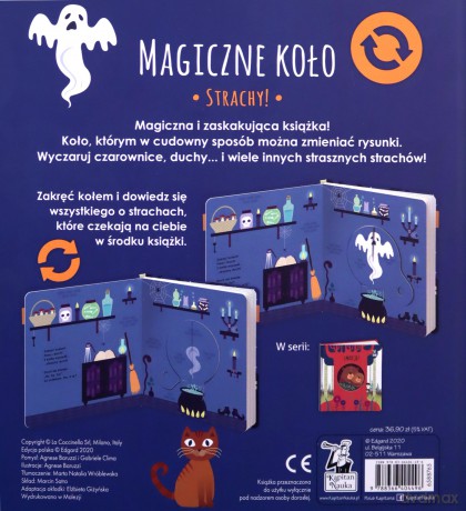 Kapitan Nauka. Magiczne koło Strachy! - Gabriele Clima [KSIĄŻKA]