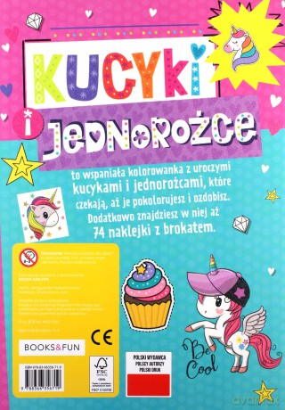 Kolorowanka. Kucyki i Jednorożce [KSIĄŻKA]