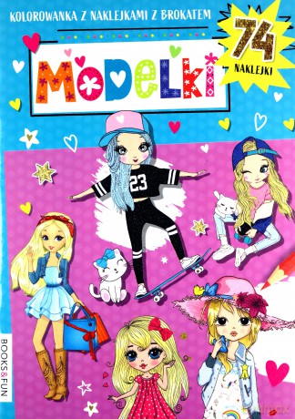 Kolorowanka. Modelki [KSIĄŻKA]