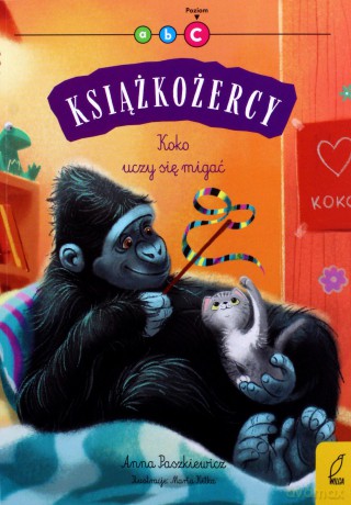 Książkożercy. Poziom 3. Koko uczy się migać - Anna Paszkiewicz [KSIĄŻKA]