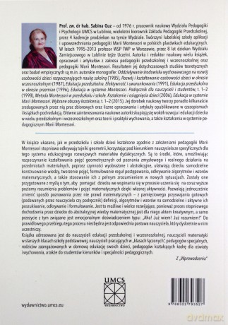 Kształcenie geometryczne w systemie pedagogicznym Marii Montessori - Sabina Guz [KSIĄŻKA]