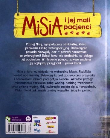 Misia i jej mali pacjenci. Wakacje nad Narwią - Aniela Cholewińska-Szkolik [KSIĄŻKA]