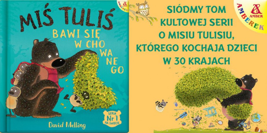 Miś Tuliś bawi się w chowanego - David Melling [KSIĄŻKA]