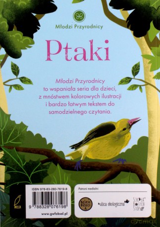 Młodzi przyrodnicy. Ptaki - Patrycja Zarawska [KSIĄŻKA]