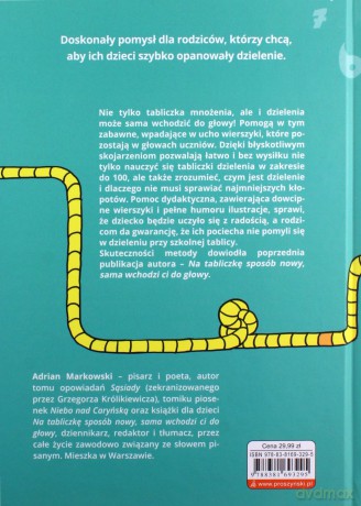 Na dzielenie sposób nowy, samo wchodzi co do głowy - Adrnian Markowski [KSIĄŻKA]