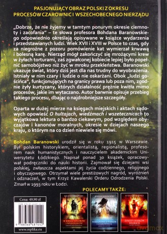 O hultajach, wiedźmach i wszetecznicach. Szkice z obyczajów XVII i XVIII wieku. - Bohdan Baranowski [KSIĄŻKA]