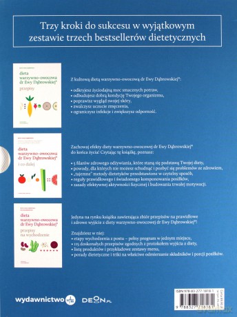 Dieta warzywno-owocowa dr Ewy Dąbrowskiej - Beata Anna Dąbrowska, Paulina Borkowska [KSIĄŻKA]
