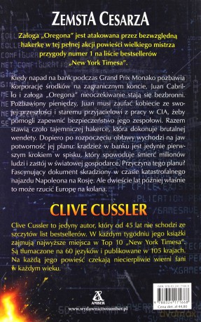 Zemsta cesarza. Nożownik. Gangster - Clive Cussler [KSIĄŻKA]