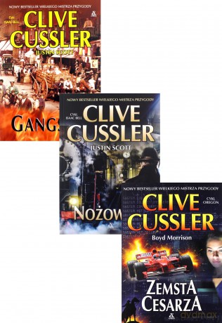 Zemsta cesarza. Nożownik. Gangster - Clive Cussler [KSIĄŻKA]