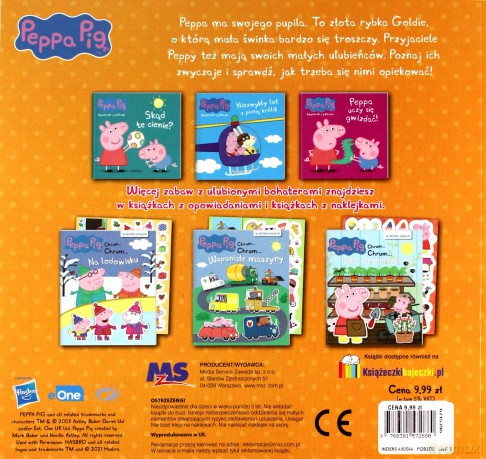 Peppa Pig. Mali podopieczni. Opowiadania z naklejkami [KSIĄŻKA]
