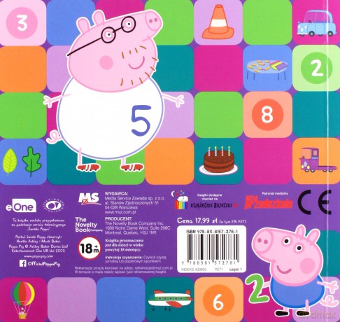 Peppa Pig. Moje pierwsze...Liczby [KSIĄŻKA]