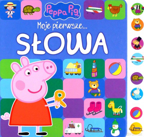 Peppa Pig. Moje pierwsze...Słowa [KSIĄŻKA]