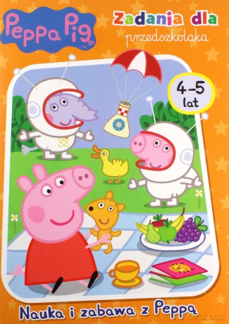 Peppa Pig. Zadania dla przedszkolaka cz. 2 (4-5 lat) [KSIĄŻKA]