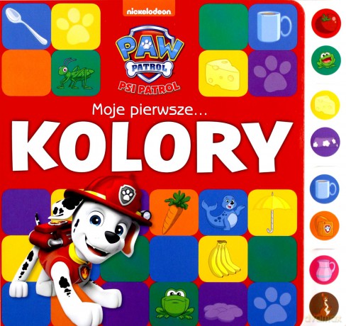 Psi Patrol. Moje pierwsze...Kolory [KSIĄŻKA]