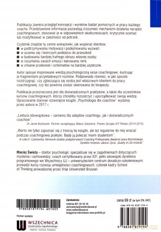 Psychologia dla coachów - Maciej Świeży [KSIĄŻKA]