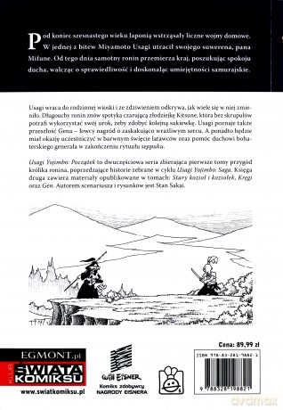 Usagi Yojimbo: Początek (Tom 2) - Stan Sakai [KOMIKS]