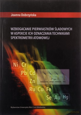 Wzbogacanie pierwiastków śladowych w aspekcie ich oznaczania technikami spektrometrii atomowej - Joanna Dobrzyńska [KSIĄŻKA]
