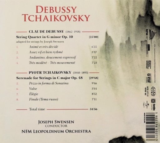 Nfm Orkiestra Leopoldinum: Debussy Tchaikovsky [CD]