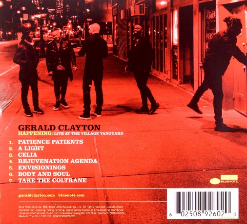 Gerald Clayton: Happening: Live At The Village Vanguard [CD]