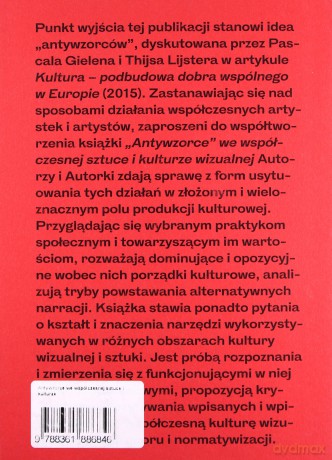 "Antywzorce" we współczesnej sztuce i kulturze wizualnej [KSIĄŻKA]