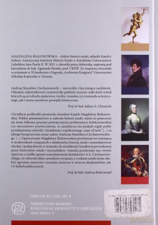 Andrzej Stanisław Ciechanowiecki Kolekcjoner, marszand i mecenas - Magdalena Białonowska [KSIĄŻKA]