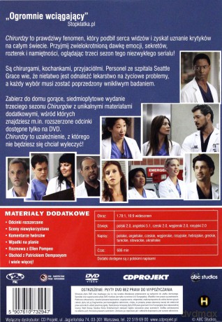 Chirurdzy sezon 3 [BOX] [7DVD]