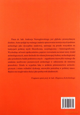 Archeologia jako prahistoria - Andrzej Niewęgłowski [KSIĄŻKA]