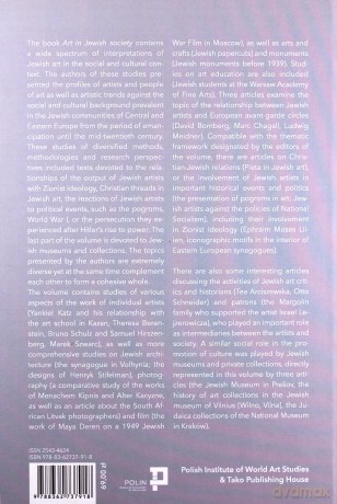 Art in Jewish society [KSIĄŻKA]