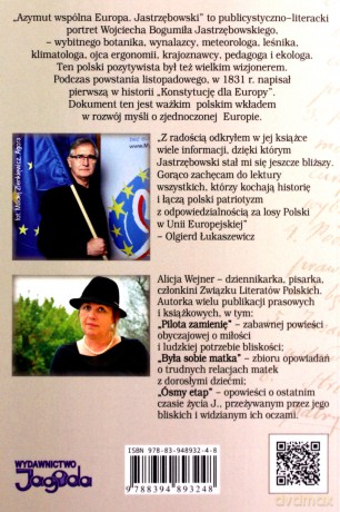 Azymut wspólna Europa. Jastrzębowski - Alicja Wejner [KSIĄŻKA]