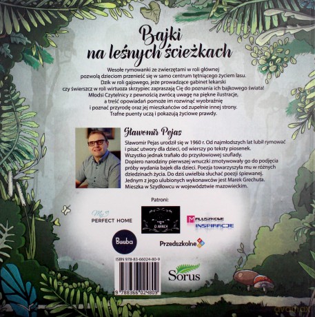 Bajki na leśnych ścieżkach - Sławomir Pejas [KSIĄŻKA]